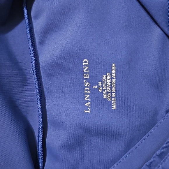 Land's End 1/4 Zip Athletic Top  Size: Large - Picture 6 of 7